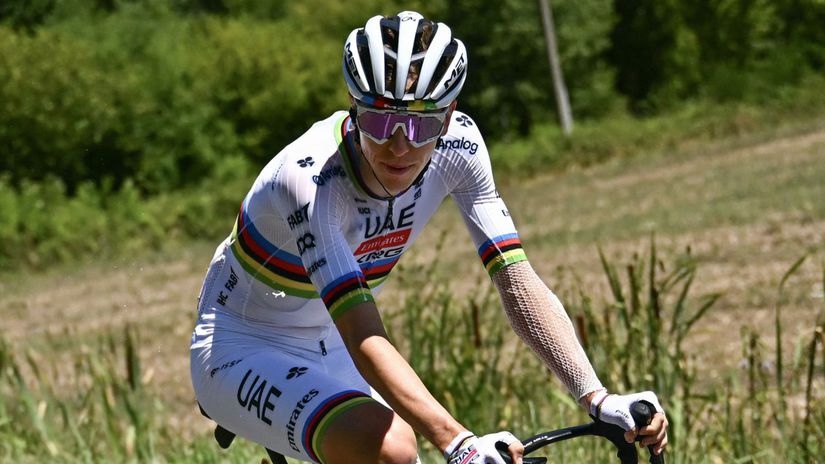 Famozny Tadej Slovinsky rychlik rozdrvil konkurenciu a je v zltom drese