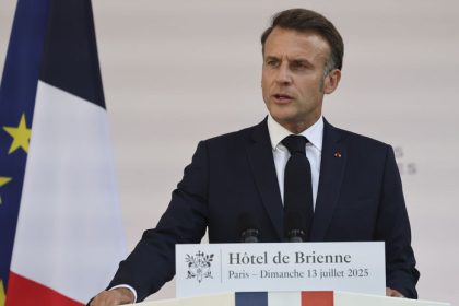 Francuzsko uzna palestinsky stat oznamil Macron