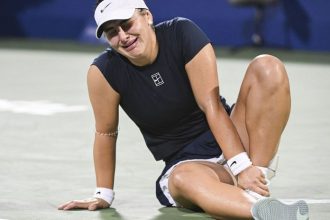 Hrozive chvile v Montreale Smoliarka medzi tenistkami