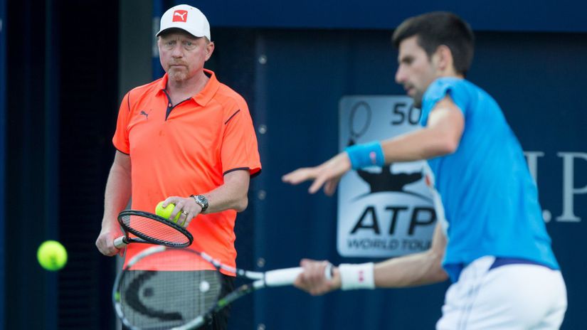 Je len piate koleso na voze Ostre slova Beckera o Djokovicovi Uz nie je favorit