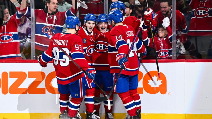Slafkovskeho Montreal uz nie je na smiech je najlepsi v NHL Creme de la creme prichadza z Ruska