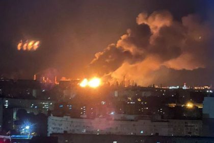 1 268 den Ukrajinci opat zasiahli rafineriu v Volgograde