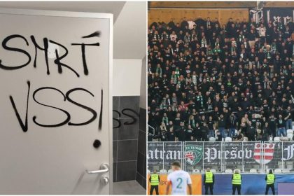 Ked kulturu naroda spoznas podla zachoda Presovski chuligani poskodili priestory kosickeho stadiona sefovia Tatrana reaguju