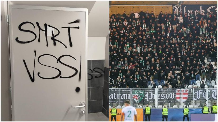 Ked kulturu naroda spoznas podla zachoda Presovski chuligani poskodili priestory kosickeho stadiona sefovia Tatrana reaguju