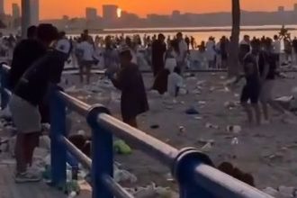 Ked sa raj zmeni na smetisko Sokujuce zabery plaze plnej odpadu