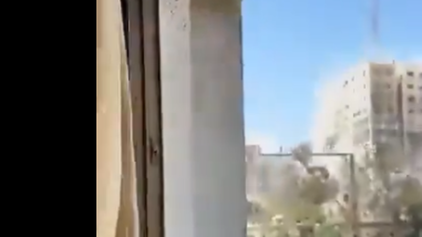 Padla ako domcek z karat Izrael zasiahol dalsiu budovu v Gaze udajne ju vyuzival Hamas Minister Kac Pokracujeme