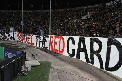 Ukazte Izraelu cervenu kartu Protesty v Solune