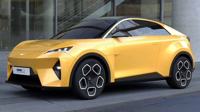 Italdesign EVX Utajene ID Polo do vyroby nepride Nikdy nehovor nikdy