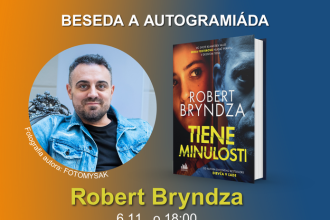 Robert Bryndza prichadza do Bratislavy