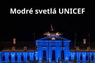 Modre svetla UNICEF Slovenske dominanty sa rozsvietia namodro