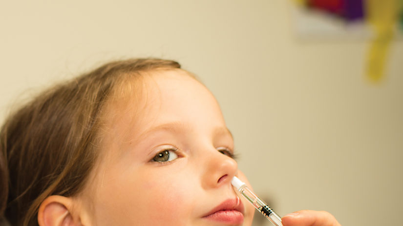 Na Slovensko prichadza nosova vakcina proti chripke