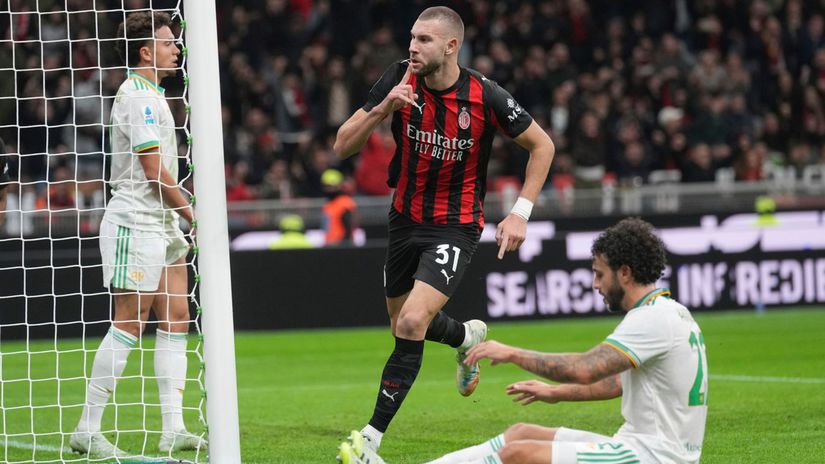 Netradicny hrdina v slagri Serie A Duel AC Milana a AS Rim rozhodol jediny gol