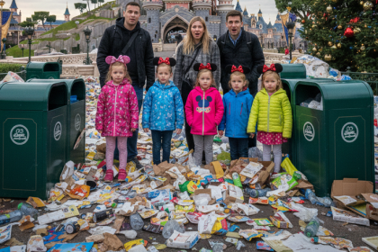 Ked kuzlo pohltia odpadky Strajk upratovacov premenil atrakciu na smetisko