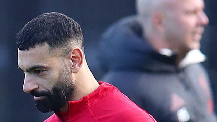 Napatie v Liverpoole Trener ho nezaradil Salah zverejnil fotku