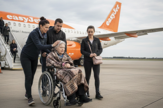 Rodina priviedla mrtvu babicku do lietadla tvrdia spolucestujuci easyJet ma iny nazor