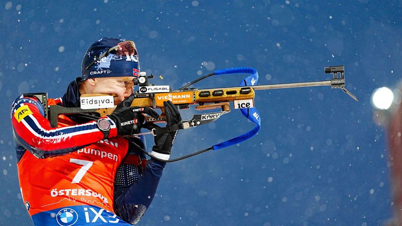 Sok pre biatlonovy svet Mrtva norska hviezda