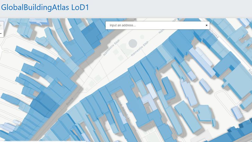 Umela inteligencia vytvorila 3D atlas vsetkych budov