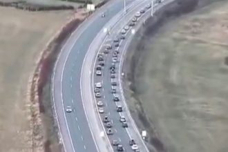 VIDEO Dopravny uzol Tunel Visnove vyprazdnil cestu pod Strecnom ale zapchal vyjazd z dialnice