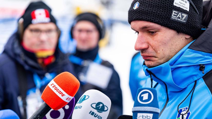 Giacomel v slzach Sok z nahlej smrti priatela