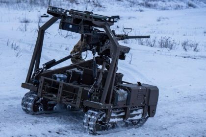 Hrdina z ocele jediny robot odolaval Rusom 45 dni Ukrajina dobyva svet novymi systemami