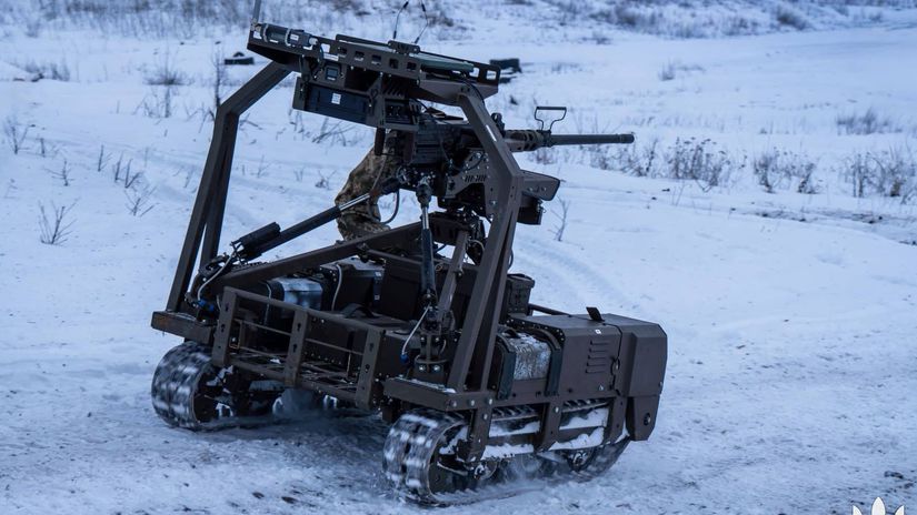 Hrdina z ocele jediny robot odolaval Rusom 45 dni Ukrajina dobyva svet novymi systemami