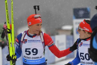 Kuzminova s vybornou strelbou Slovenky blizko podia