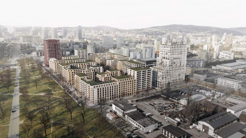 Posledny chatrajuci areal nahradi obrovska stvrt