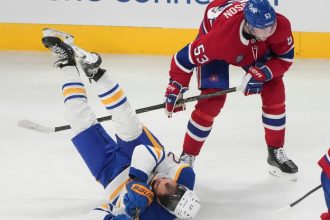 Slaby vykon brankara z Montrealu Slafkovsky si uzil hojnu davku minut