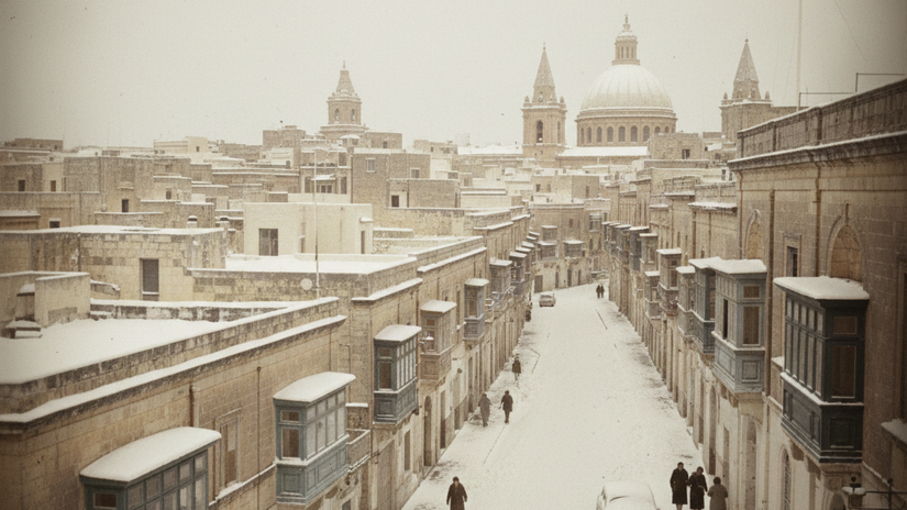 Zobudili sa do bieleho rana ale sneh to nebol tento europsky ostrov nezazil sneh uz od roku 1962