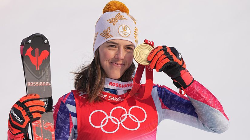 Bola som ako Tomba Kdeze Petra bola si lepsia Ked Vlhova ziskala zlato Talian plakal