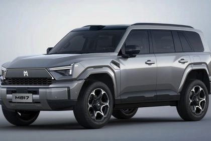 MHero 817 Po drsnom terennom jazdeni prichadza luxusne SUV V terene sa vsak nestrati