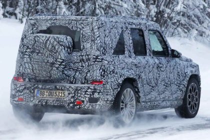 Mercedes Benz Little G Male gecko sa opat prejavuje