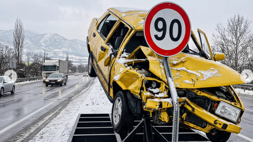 Novodobe morove stlpy Znizenie rychlosti na ceste vam ukaze smrt na vlastne oci Avsak sietky duchovia a malicky tiez funguju
