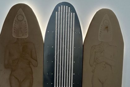 Oltar zo zehliacej dosky a saty usite z kosiel a podprseniek najdete v Danubiane a mnoho dalsieho