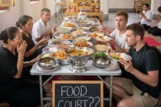 Vonia jedla slzy a europska nenazranost turisti si pomylili pohrebny kar s bufetom dvakrat