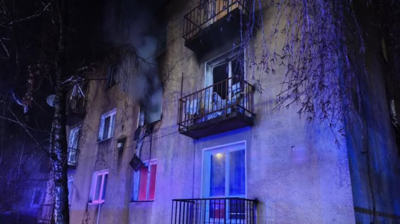 panika na sidlisku v tornali vybuch plynu zranil styroch ludi bytovku museli evakuovat