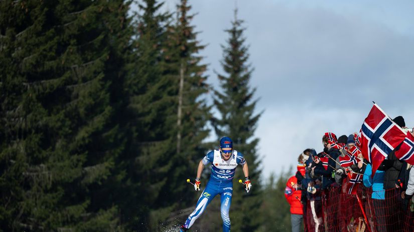 Blaznivy sportovec ktoremu na olympiade zamrzol poas pretekov penis sa opat ukazal cez vikend ho hladalo cele finsko
