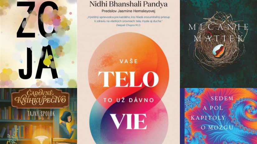 Knine tipy Pravdy Tajomstva ajurvedy fungovanie nasho mozgu a krimi z ktoreho naskakuju zimomriavky