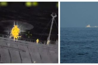 Nie kazdy je u nas vtany Svedi vtrhli na palubu obrieho ruskeho tankera premier zverejnil video z dramatickeho zasahu