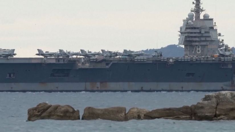 Pcha americkho nmornctva si odskoila z Irnu v Chorvtsku ju akaj opravy a drba