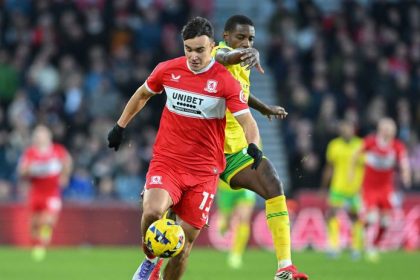 Skvela hlavicka a prvy gol od decembra Strelec skoro val za Middlesbrough