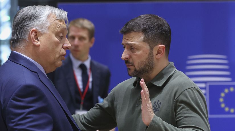 Stacilo Zelenskyj to pri Orbanovi prehnal Brusel jeho vyjadrenia ostro odsadil