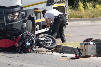 VIDEO Akoby cele male mestecko vymrelo Policia zverejnila zabery z desivych nehod motocyklistov