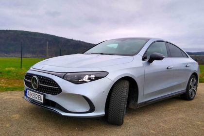 Mercedes Benz CLA 200 vykonovo skromny ale luxusny a so spalovacim motorom