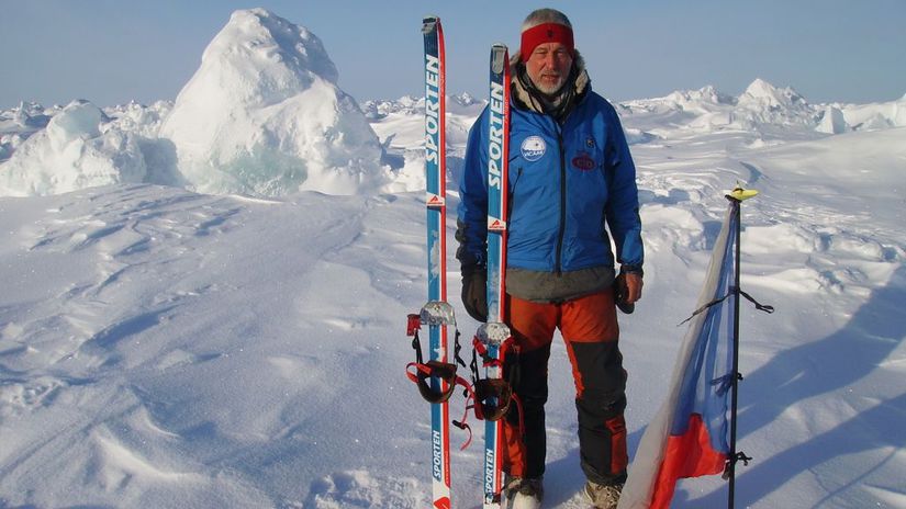 Miroslav Jakes zahynul na Spicbergoch Legendarnty polarnik spadol do trhliny