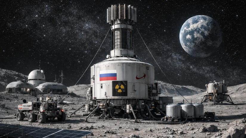 Rusko planuje spustit jadrovu elektraren na Mesiaci do roku 2036
