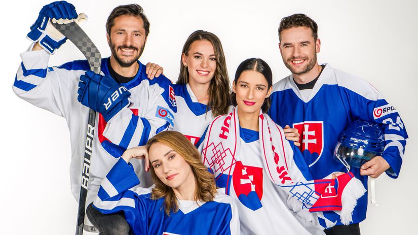 Slovenske dresy a pribehy ktore zasiahnu do srdca Herci z JOJ ukazali ze hokej dokaze spojit rodiny tribuny a cele generacie