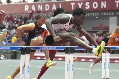 Mladik sokoval atleticky svet 20 rocn student vytvoril svetovy rekord v behu na 110 m cez prekazky