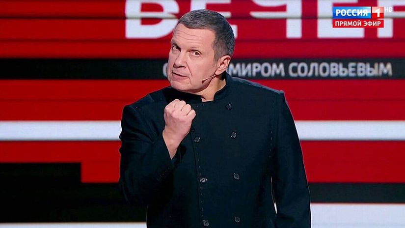 Musi horie Putinov propagandista ziada o uderu na Europu z Petrohradu