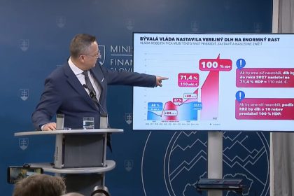 Eurostat Slovensku rastie verejny dlh V Europe vsak nadalej patrime k menej zadlzenym krajinam Ekonomika Spravy
